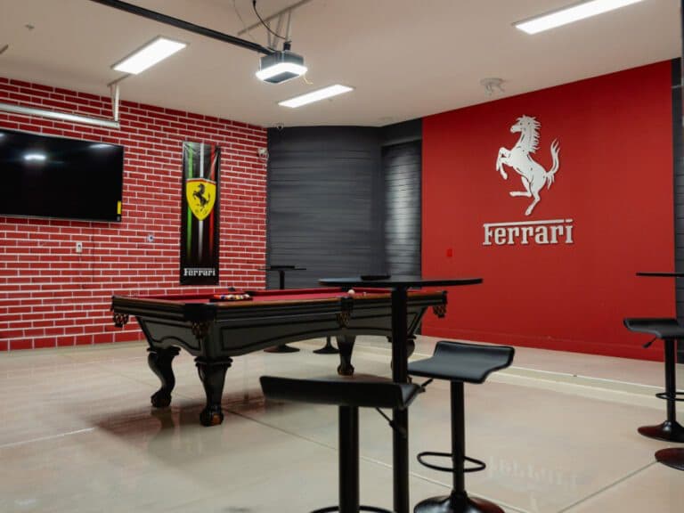 Recreation room at Desert Recovery Centers luxury rehab facility in Arizona