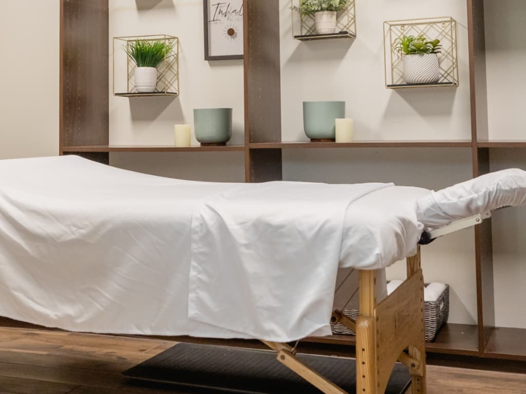 Massage therapy room at Desert Recovery Centers