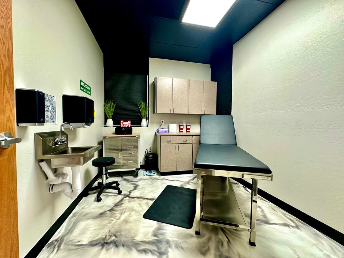 TMS therapy suite at Desert Recovery Centers Phoenix PHP IOP treatment center