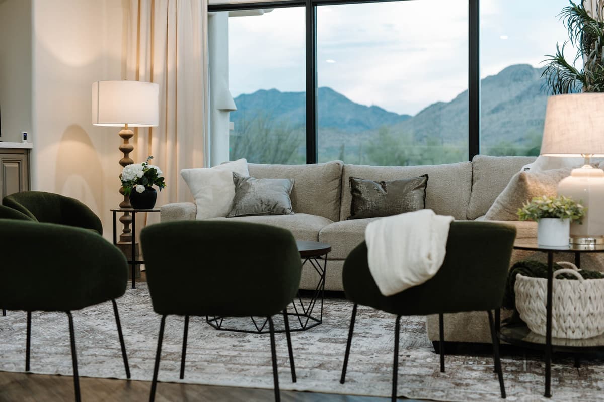 Desert Recovery Centers luxury living area